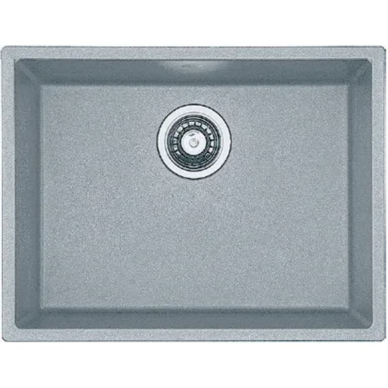 Мойка гранит Quadro 61x46 серый металлик Fabiano Мойка гранит Quadro 61x46 серый металлик Fabiano