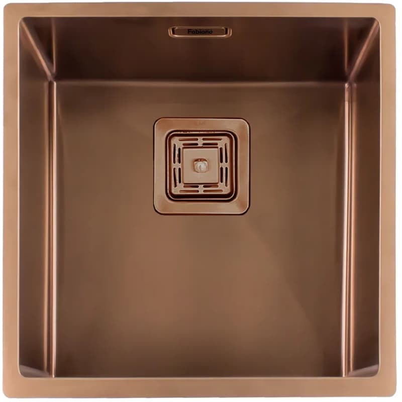 Мойка нерж. Quadro 44 медь (мпс) Fabiano Мойка нерж. Quadro 44 медь (мпс) Fabiano