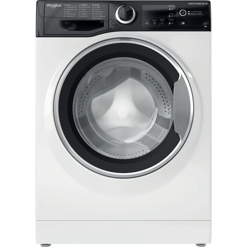 Пральна машина (фронтальна загрузка) вузька WRBSB 6228 B UA Whirlpool
