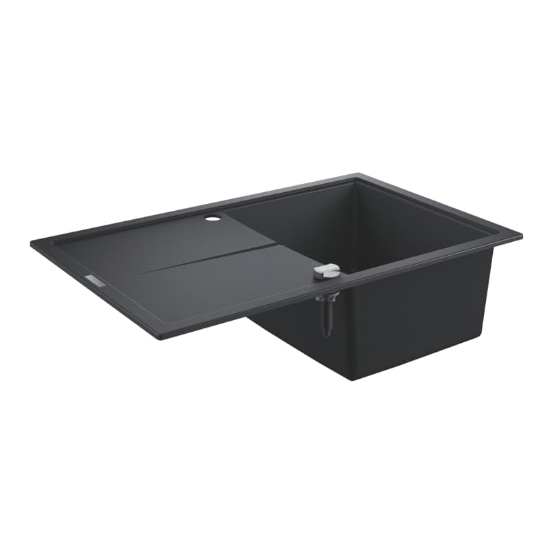 Мойка гранит K400 780 x 500 мм Black Grohe (31639AP0) Мойка гранит K400 780 x 500 мм Black Grohe (31639AP0)