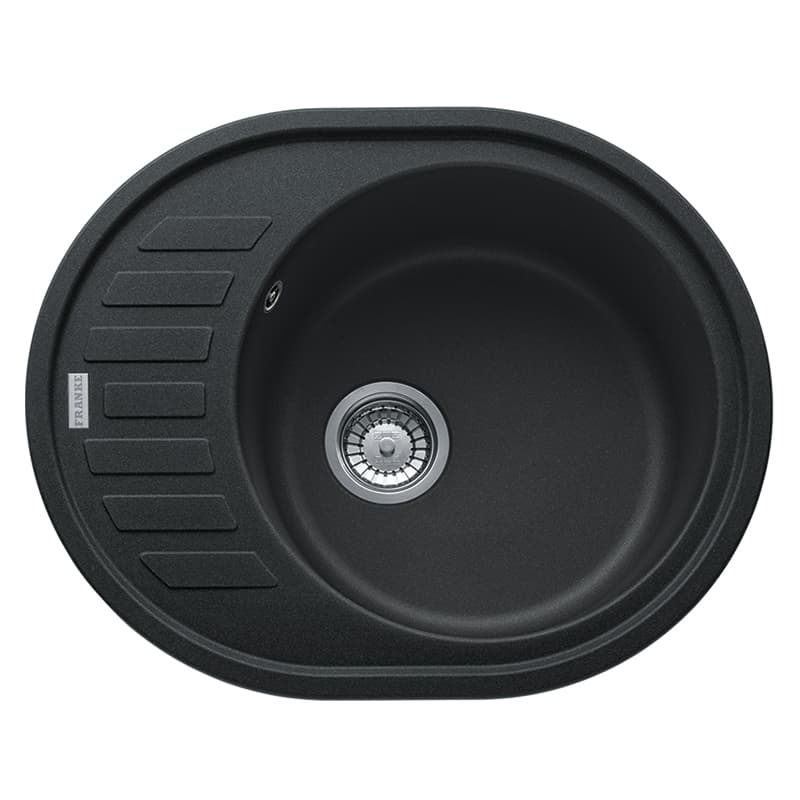 Мойка с сифоном гранит ROG 611-62 оникс Franke (114.0205.519)