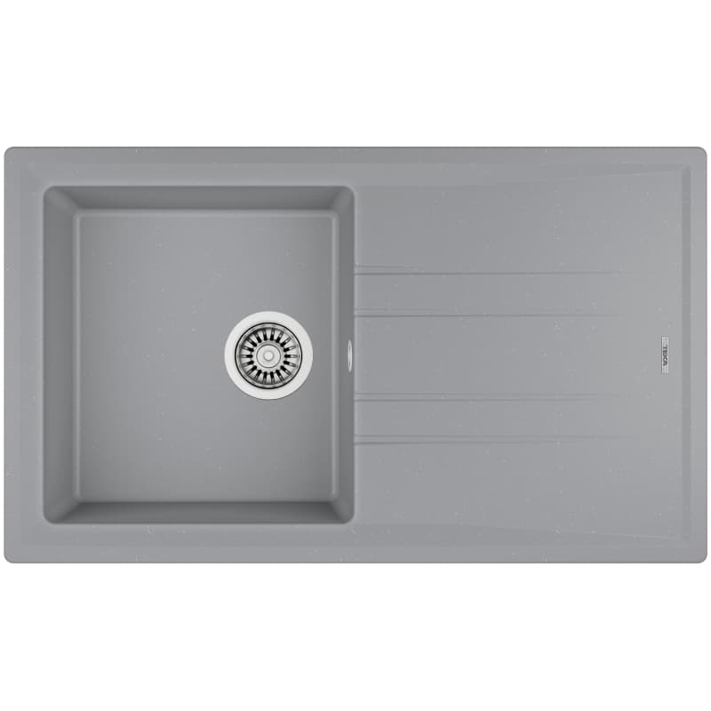 Мойка STONE 50 B-TG 1B 1D Tegranit серый металлик Teka (115330014)
