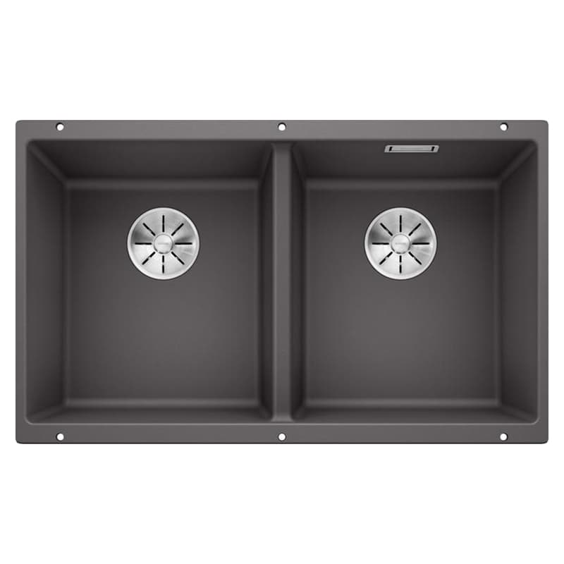Мойка SUBLINE 350/350-U SILGRANIT (мпс.) темная скала BLANCO (523575) Мойка SUBLINE 350/350-U SILGRANIT (мпс.) темная скала BLANCO (523575)