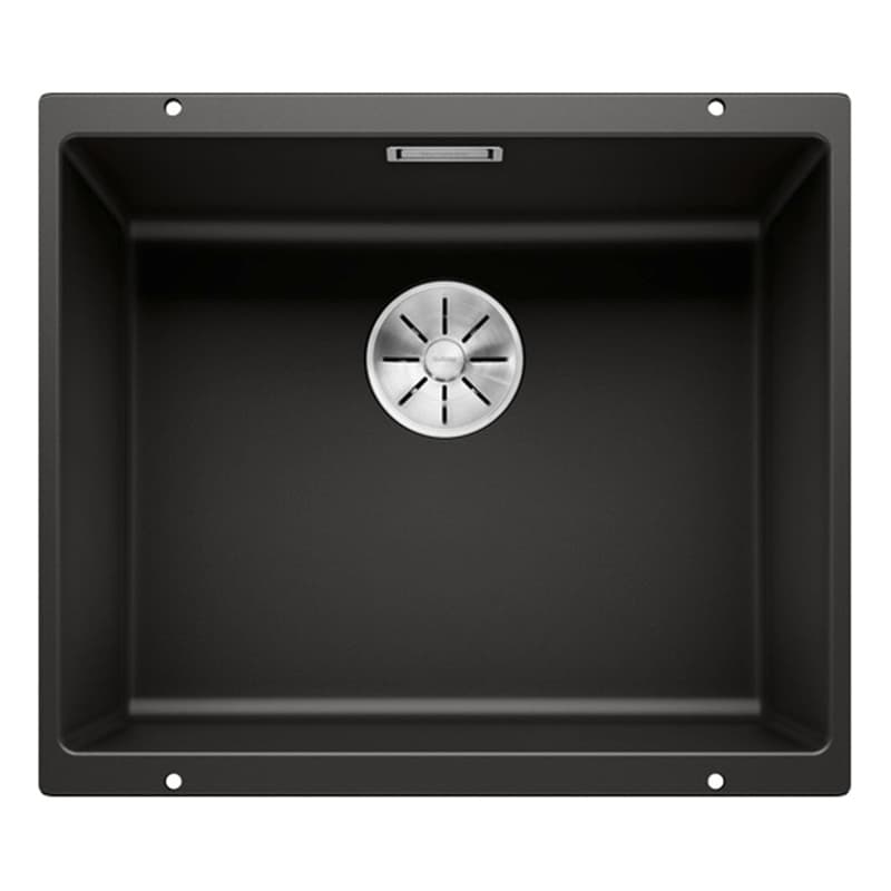 Мийка SUBLINE 500-U SILGRANIT (мпс.) чорний BLANCO (525995)