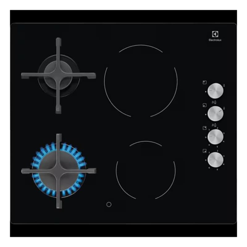Варочная поверхность комбинированная EGE6172NOK 60см черный Electrolux Варочная поверхность комбинированная EGE6172NOK 60см черный Electrolux
