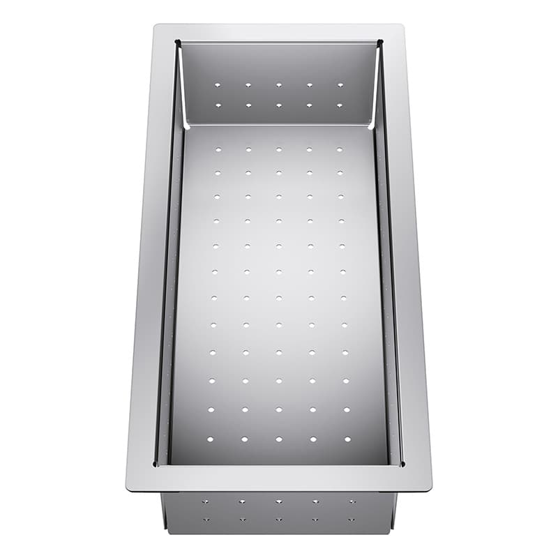 Колландер FLOW/ZEROX/CLARON нерж. сталь 420 х 200 х 100 мм BLANCO (219649) Колландер FLOW/ZEROX/CLARON нерж. сталь 420 х 200 х 100 мм BLANCO (219649)