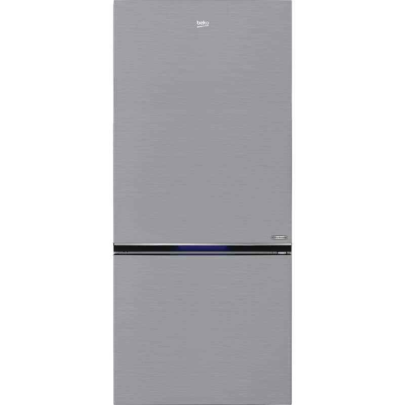 Холодильник с нижней морозильной камерой 83см нерж. сталь RCNE720E30XB Beko