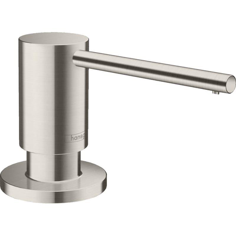 Дозатор для миючих засобів A41 500мл сталевий Hansgrohe (40438800) Дозатор для миючих засобів A41 500мл сталевий Hansgrohe (40438800)
