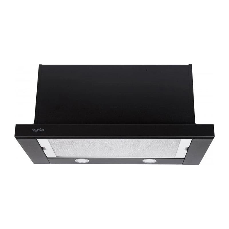 Телескопічна витяжка GARDA 60 BK (1100) SMD LED VENTOLUX