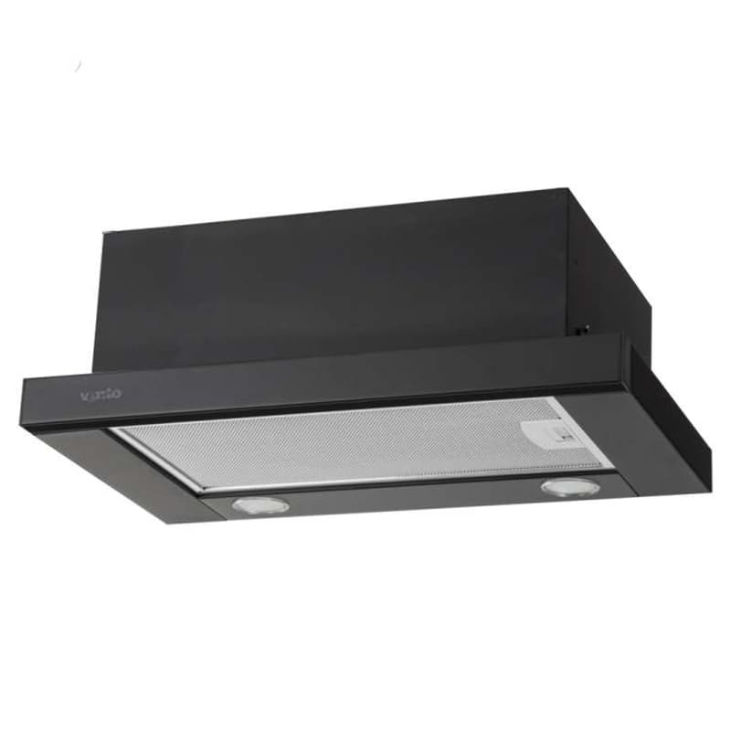 Телескопічна витяжка GARDA 50 BK (750) SMD LED VENTOLUX