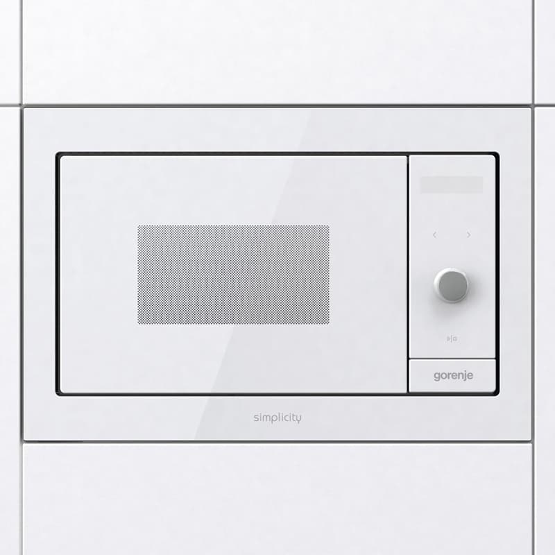 Мікрохвильова піч вбудовувана BM235G1SYW білий Gorenje Мікрохвильова піч вбудовувана BM235G1SYW білий Gorenje
