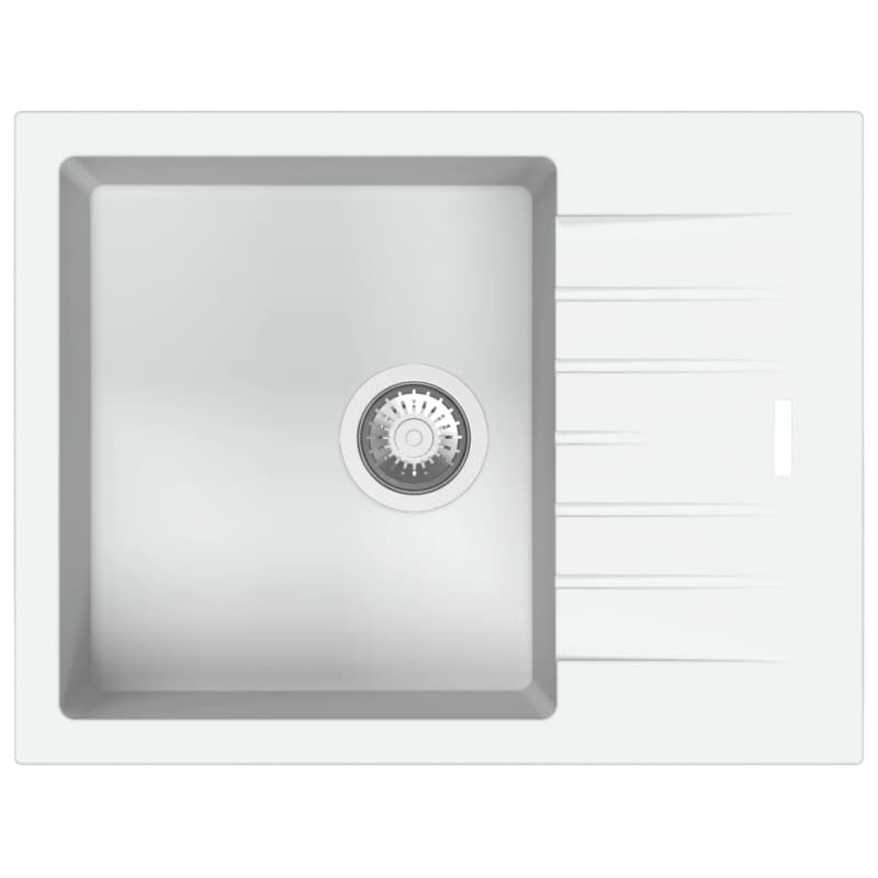 Мойка гранит Classic 65x50 Alpine White Fabiano Мойка гранит Classic 65x50 Alpine White Fabiano