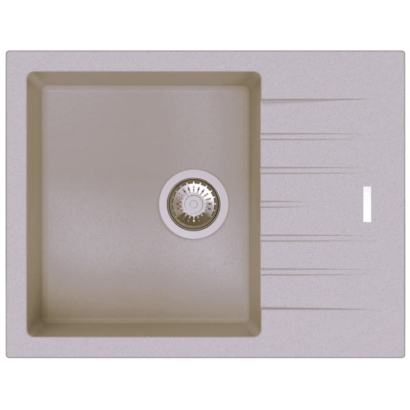 Мойка гранит Classic 65x50 Beige Fabiano