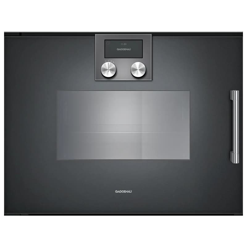 Компактна парова духова шафа BSP221101 ліва антрацит GAGGENAU Компактна парова духова шафа BSP221101 ліва антрацит GAGGENAU