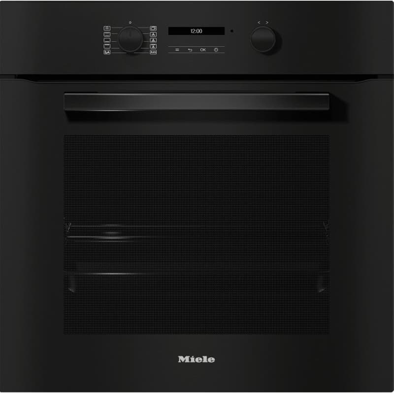 Встраиваемый духовой шкаф 60 см H 2861 B черный обсидиан Miele Встраиваемый духовой шкаф 60 см H 2861 B черный обсидиан Miele