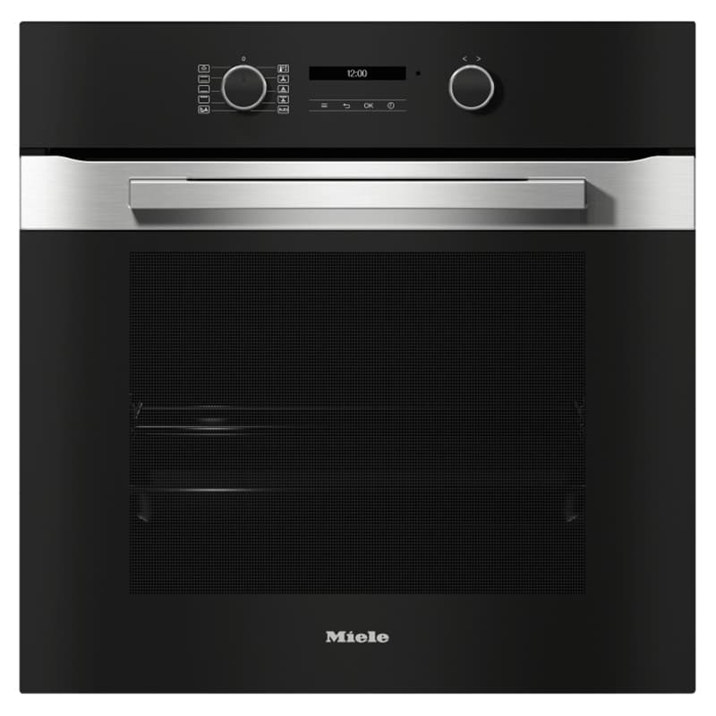 Вбудовувана духова шафа 60 см H 2861 B Clean Steel Miele Вбудовувана духова шафа 60 см H 2861 B Clean Steel Miele