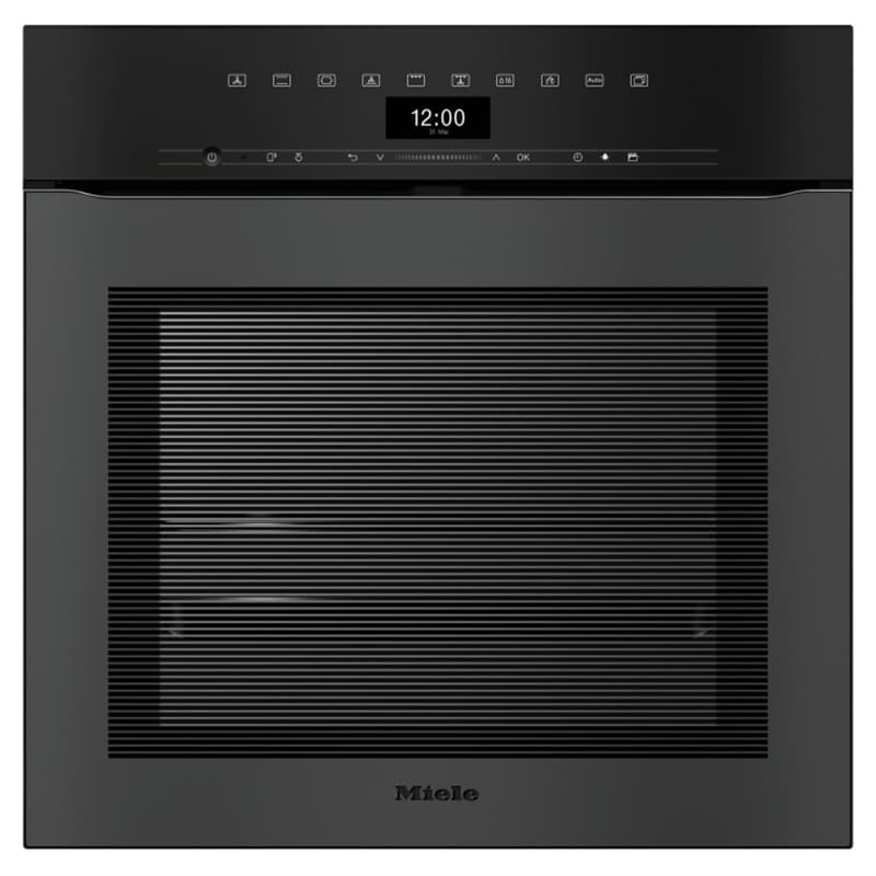 Вбудовувана духова шафа 60 см H 7464 BPX чорний обсидіан матовий Miele Вбудовувана духова шафа 60 см H 7464 BPX чорний обсидіан матовий Miele