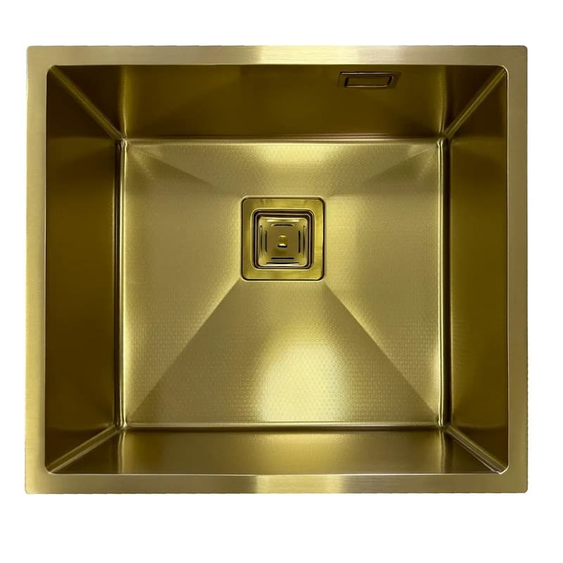 Мийка нерж. Quadro 49 Celldecor Nano Gold (мпс) Fabiano Мийка нерж. Quadro 49 Celldecor Nano Gold (мпс) Fabiano