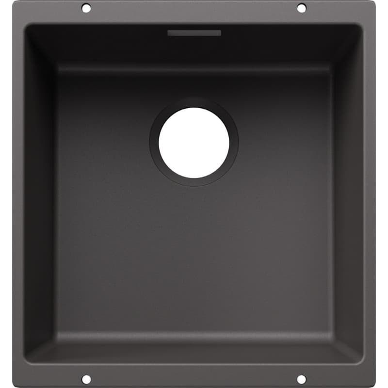 Мийка SUBLINE 400-U SILGRANIT (мпс) темна скеля BLANCO (527790)