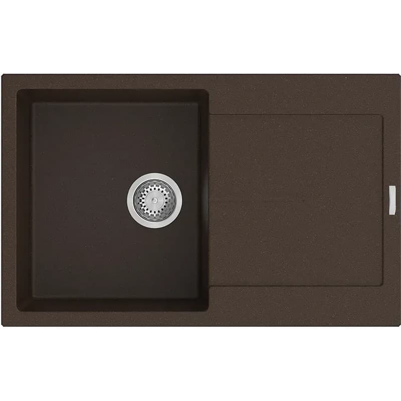 Мийка граніт Navio 79x50 Espresso Fabiano