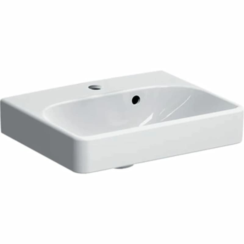 Умывальник подвесной Smyle Square 45х36 см, белый Geberit {500.222.01.1) Умывальник подвесной Smyle Square 45х36 см, белый Geberit {500.222.01.1)