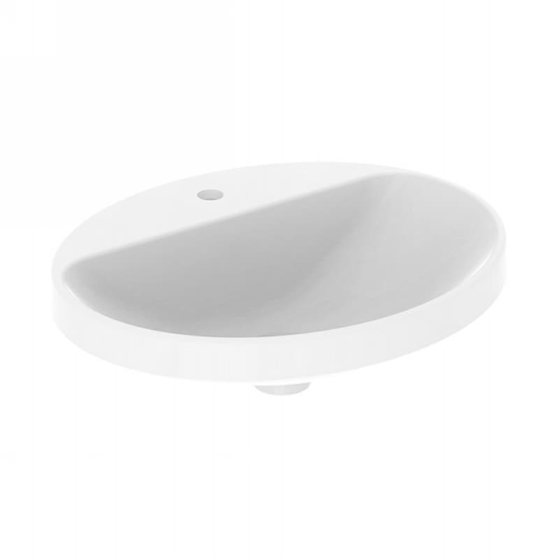 Умывальник встроенный VariForm 55х45 см, белый Geberit {500.723.01.2) Умывальник встроенный VariForm 55х45 см, белый Geberit {500.723.01.2)