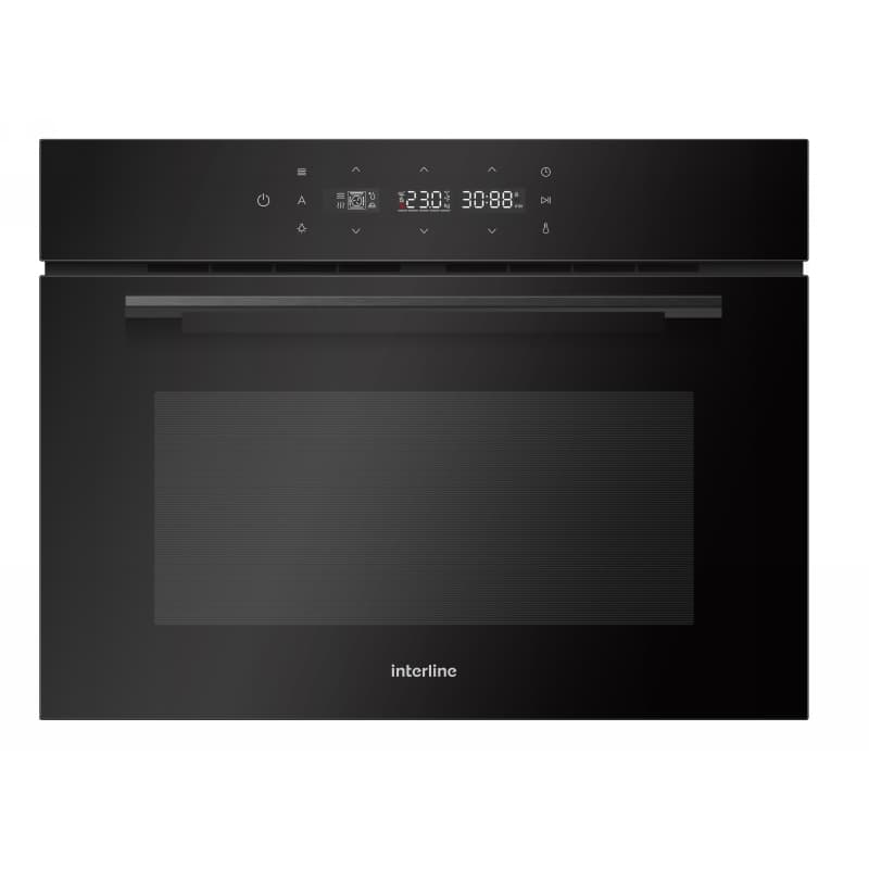 Компактный духовой шкаф с СВЧ CMG 910 SRX BA INTERLINE Компактный духовой шкаф с СВЧ CMG 910 SRX BA INTERLINE