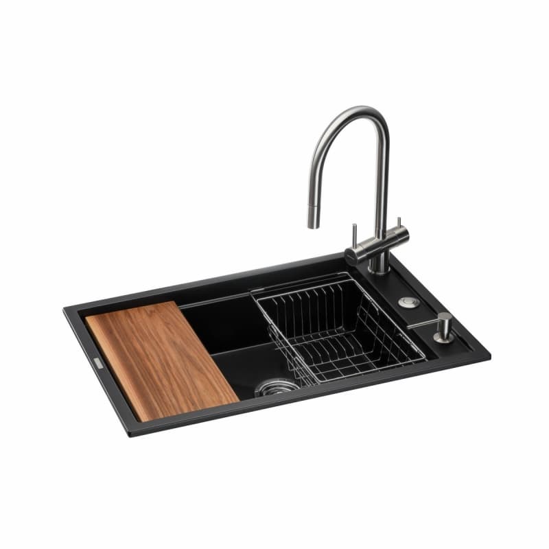 Кухонная станция GRANADO Royal Estella black shine гранит GRANADO Кухонная станция GRANADO Royal Estella black shine гранит GRANADO