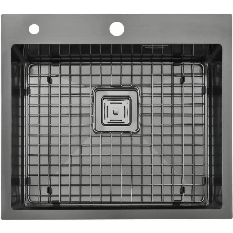 Мойка нерж.  TOP 56 Celldecor Nano Graphite Fabiano