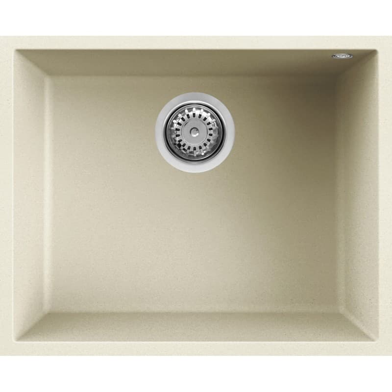 Мийка граніт Q 105 under top bianco antico 62 ELLECI Мийка граніт Q 105 under top bianco antico 62 ELLECI