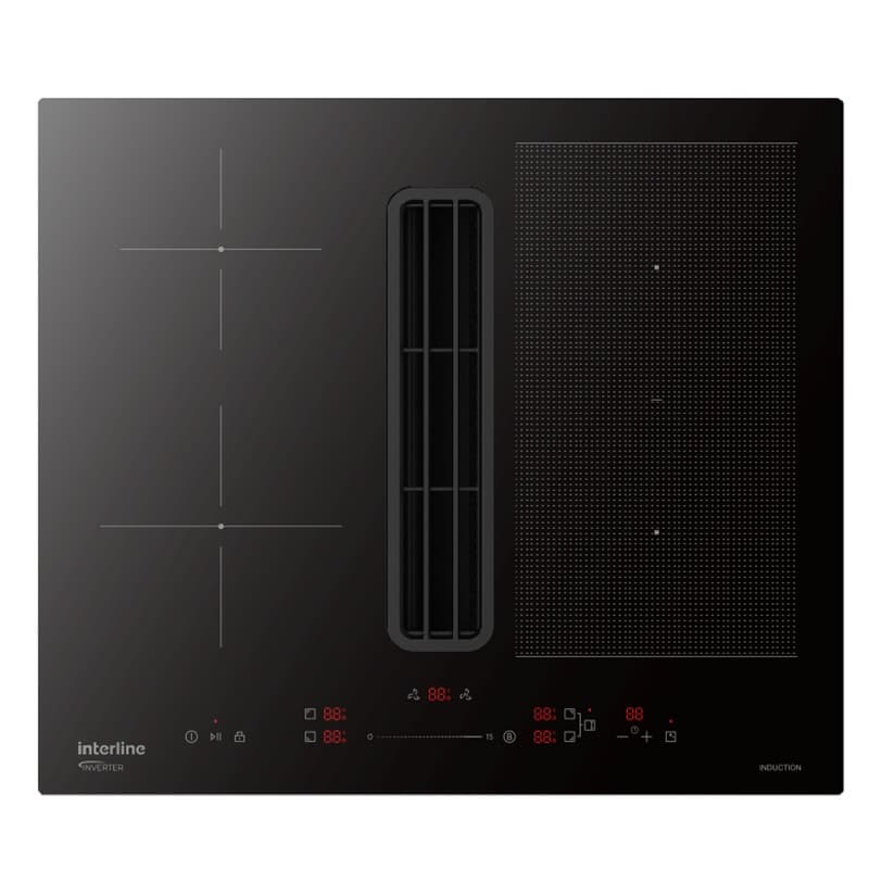 Індукційна варильна поверхня з інтегрованою витяжкю HIV 960 SIR BA SYNERGY INTERLINE Індукційна варильна поверхня з інтегрованою витяжкю HIV 960 SIR BA SYNERGY INTERLINE