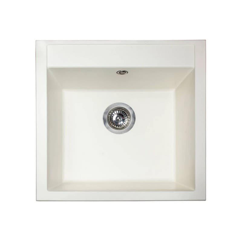 Кухонна мийка BODRUM 510 white mirastone Miraggio Кухонна мийка BODRUM 510 white mirastone Miraggio