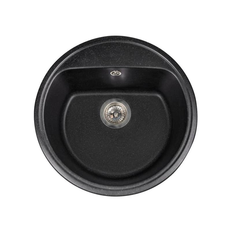 Кухонна мийка MALIBU black shine mirastone Miraggio Кухонна мийка MALIBU black shine mirastone Miraggio
