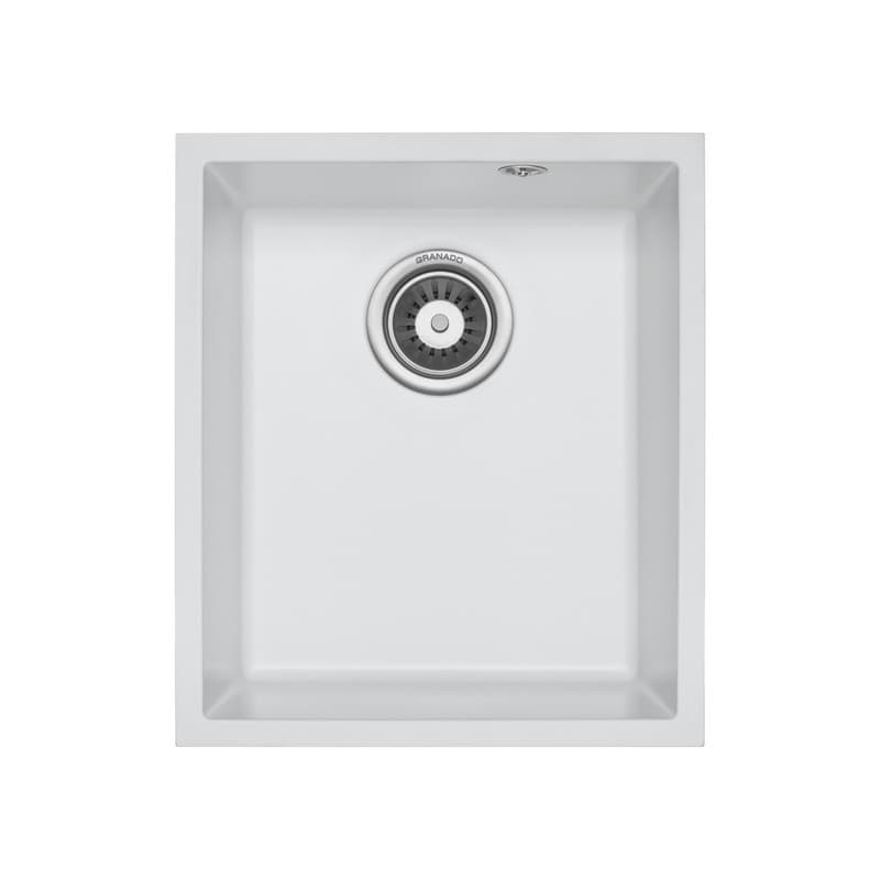 Мийка граніт UNDER TOP MINI white (380*440mm.) Granado