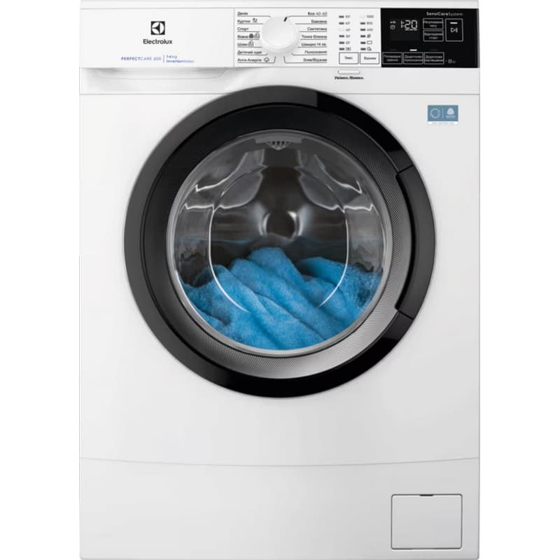 Пральна машина (фронтальне завантаження) EWS6406BU білий Electrolux