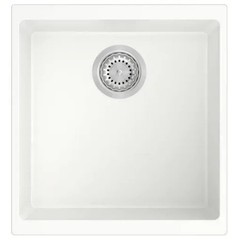 Мийка граніт Navio 43x46 Alpine White Fabiano Мийка граніт Navio 43x46 Alpine White Fabiano