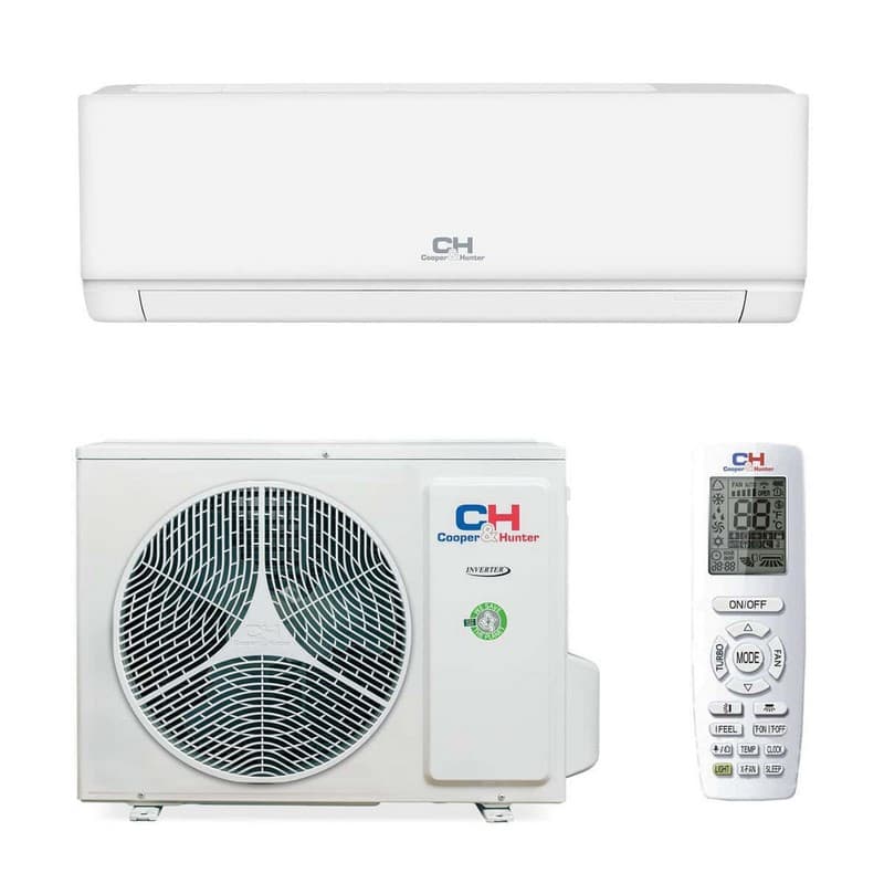 Кондиціонер Vital Plus 55м2 інвертор 18000BTU 4.6кВт A++/A+++ -15°С Wi-Fi R32 білий Cooper&Hunter (CH-S18FTXF6)