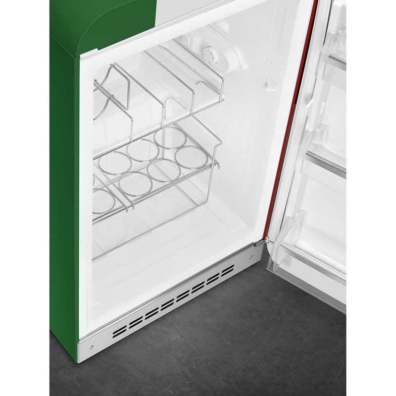 Холодильник однодверний FAB10HRDIT6 прапор Італії Smeg (50'S RETRO STYLE) Холодильник однодверний FAB10HRDIT6 прапор Італії Smeg (50'S RETRO STYLE)