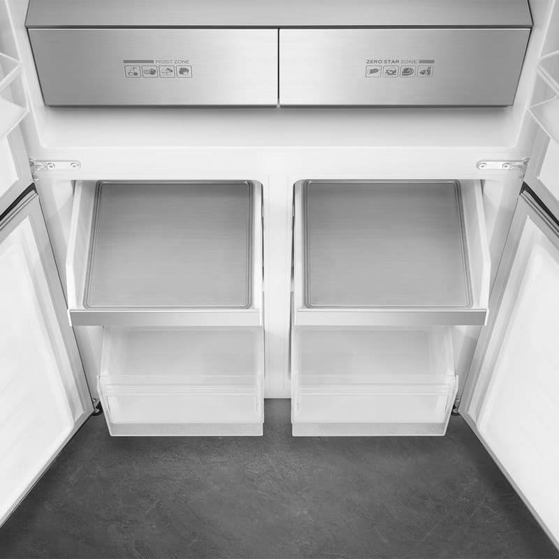 Холодильник 4-дверний Side-by-Side FQI60KD 90 см Smeg (UNIVERSAL)