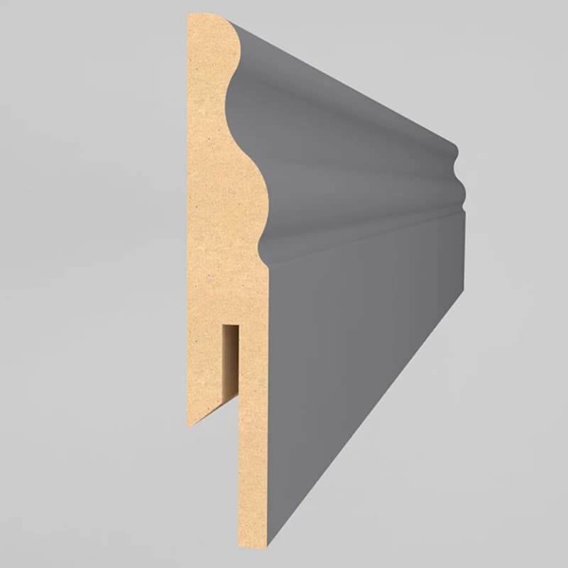 Плінтус MDF AGT SPR-5070 3019 Сахара кремова supramat 2800х100х16 мм (уп.8 шт.)