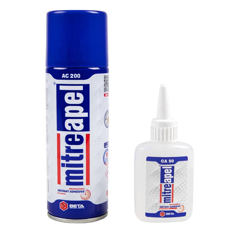 Двухкомпонентный клей MITREAPEL 50 gr + 200 ml Двухкомпонентный клей MITREAPEL 50 gr + 200 ml