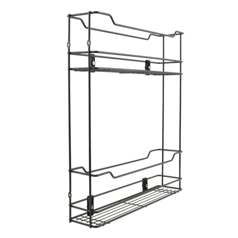 Карго 150мм бічне 2 полиці чорне (без напрямних) Україна