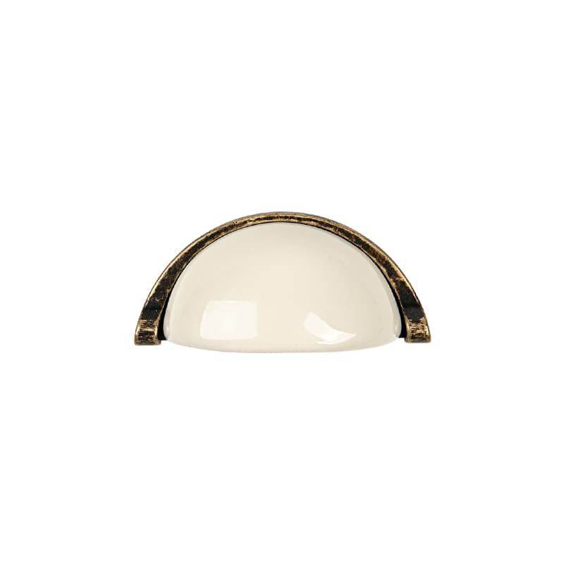 Ручка Ferro Fiori CR 9007.96 бронза|молочный