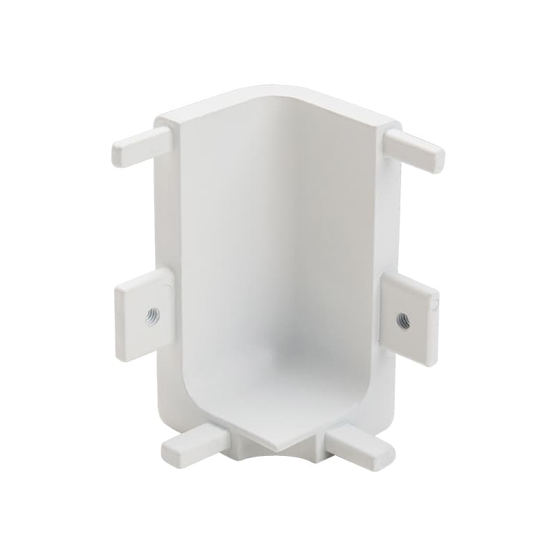Кут 90° внутрішній для профілів GOLA з LED Ferro Fiori, type L, білий Кут 90° внутрішній для профілів GOLA з LED Ferro Fiori, type L, білий