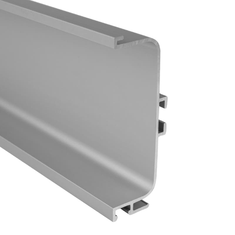 Профіль GOLA горизонтальний з пазом для LED Ferro Fiori, L = 4100 мм, type C, алюміній Профіль GOLA горизонтальний з пазом для LED Ferro Fiori, L = 4100 мм, type C, алюміній
