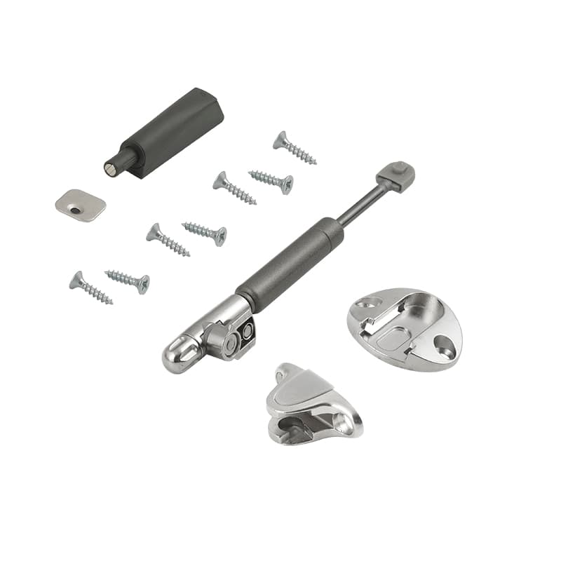 К-т KRABY PushToOpen амортизатор газ. / відчинення вниз L164, Italiana Ferramenta, для ДСП/МДФ