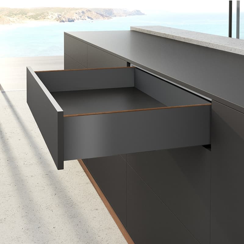 Комплект ящика AvanTech YOU Q L=350 H=139 антрацит Hettich Комплект ящика AvanTech YOU Q L=350 H=139 антрацит Hettich
