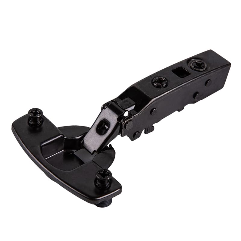 Петля Clip-on, 110°, Sensys 8676, накладн., без пруж., фасад 10-19мм, черн. обс.(9091796) Hettich