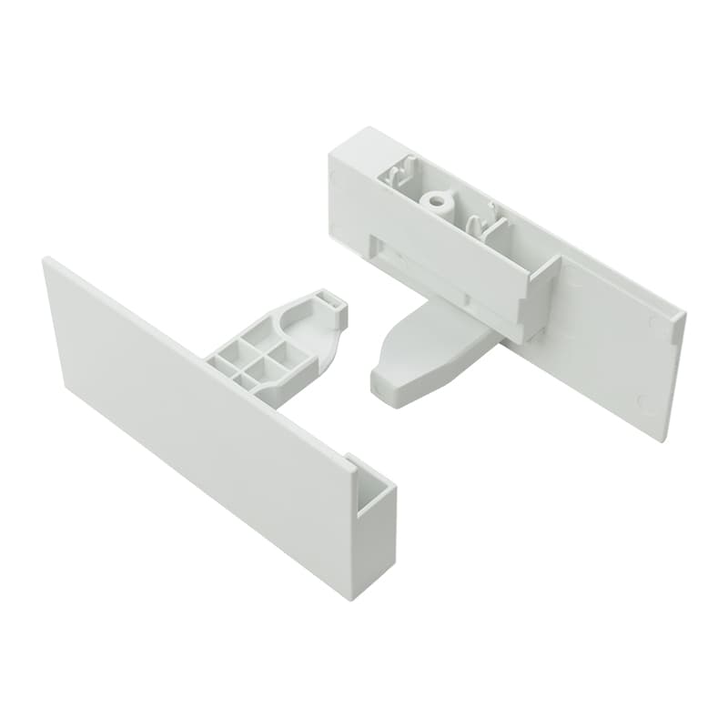 Крепление лицевой панели внутренней шухляды H=95 Muller Box profi line 3D белый Крепление лицевой панели внутренней шухляды H=95 Muller Box profi line 3D белый