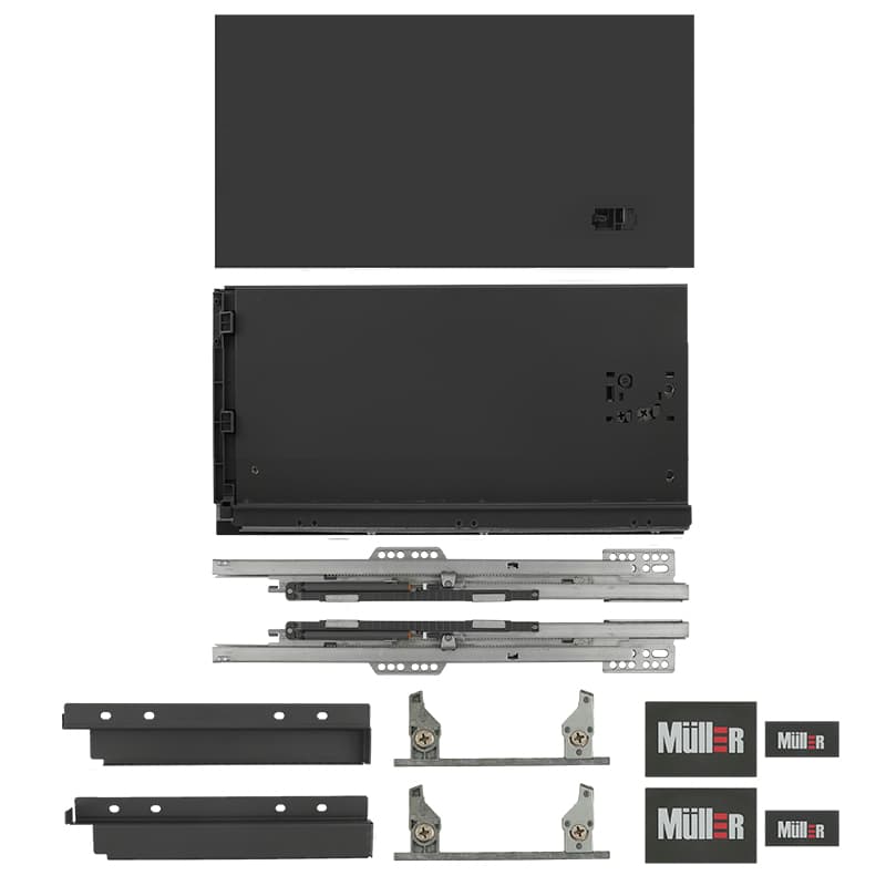 Комплект для ящика Muller Box profi line 3D L=450 Н=238 антрацит